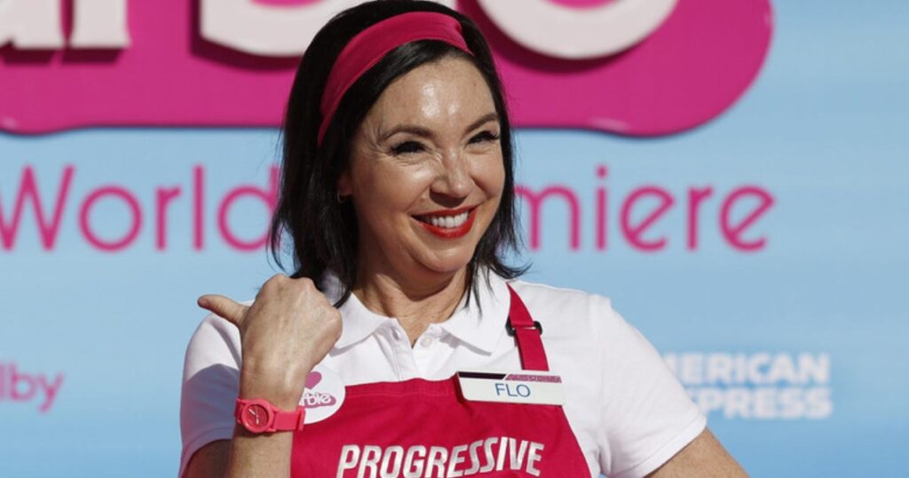 flo from progressive net worth